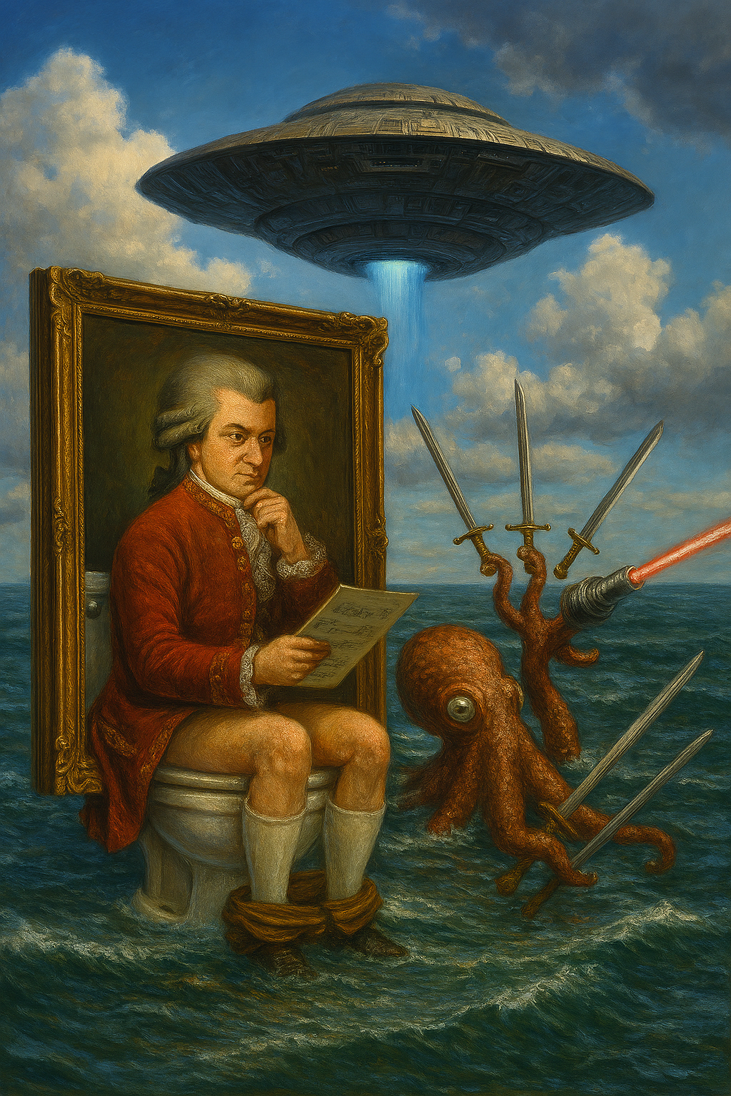 Image generated by a SciFest visitor